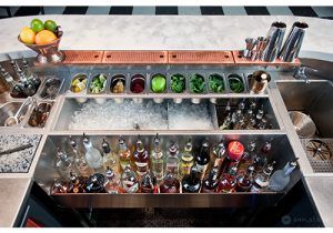 Bếp quầy bar