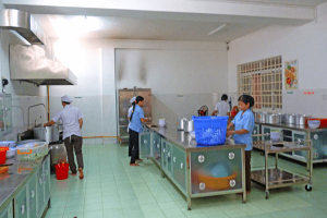 dự án bếp công nghiệp trường mầm non