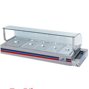 tủ trưng bày giữ nóng thức ăn