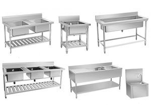 bàn chậu rửa inox
