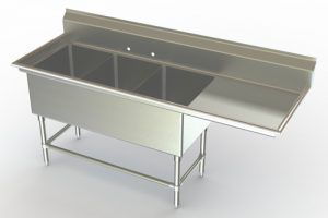 bàn chậu rửa inox