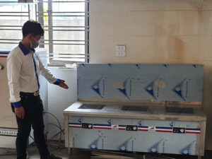 Bếp hầm điện từ công nghiệp