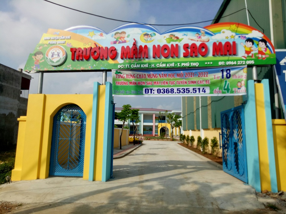 Trường mầm non Sao Mai Phú Thọ