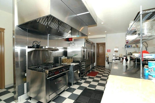 Thiết kế bếp cho nhà hàng có không gian nhỏ