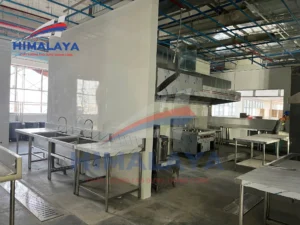 Dự án bếp ăn công ty Shenyan Hà Nam