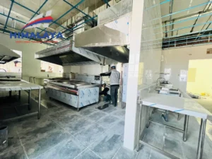 Dự án bếp ăn công ty Shenyan Hà Nam