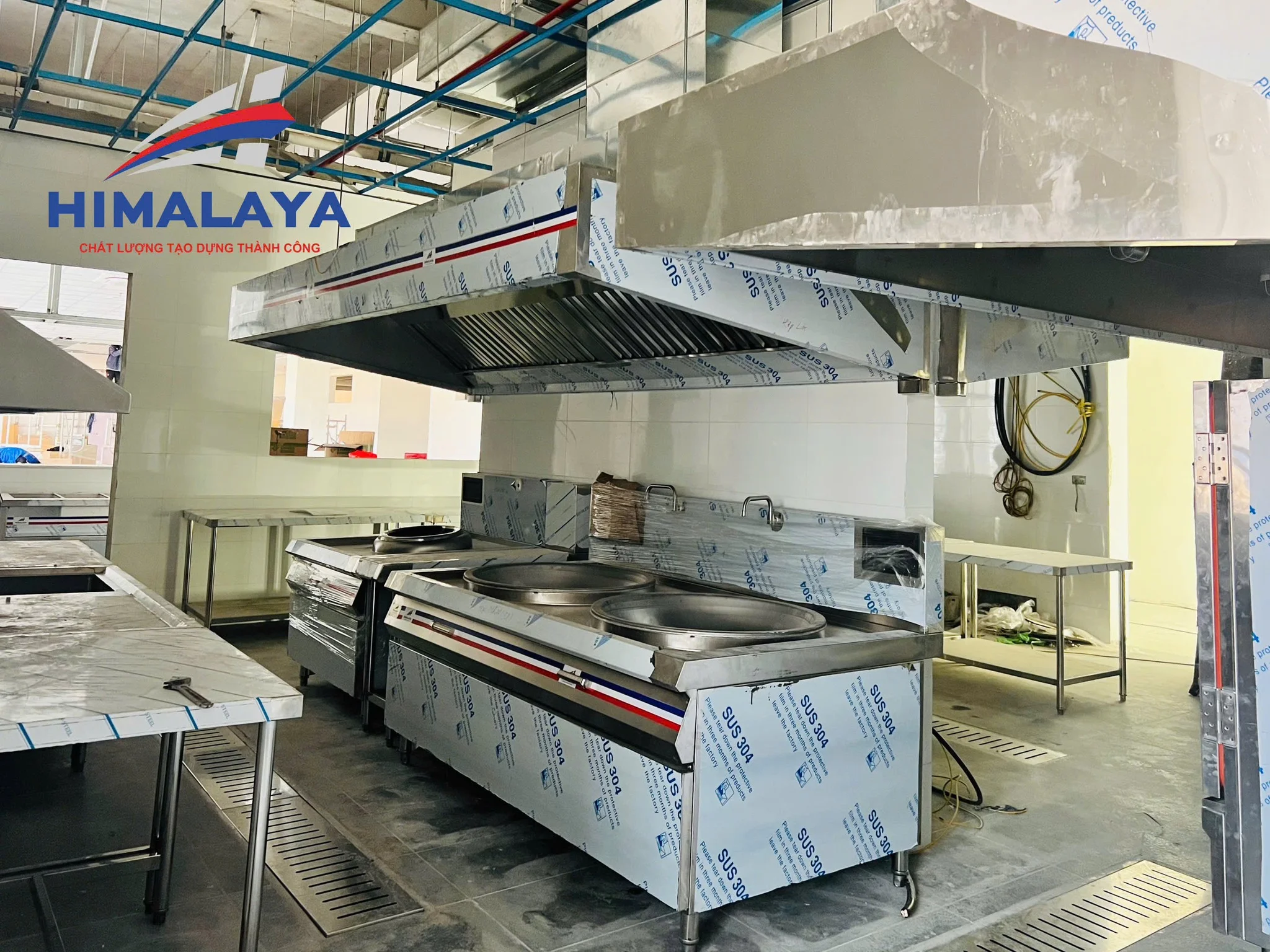 Dự án bếp ăn công ty Shenyan Hà Nam