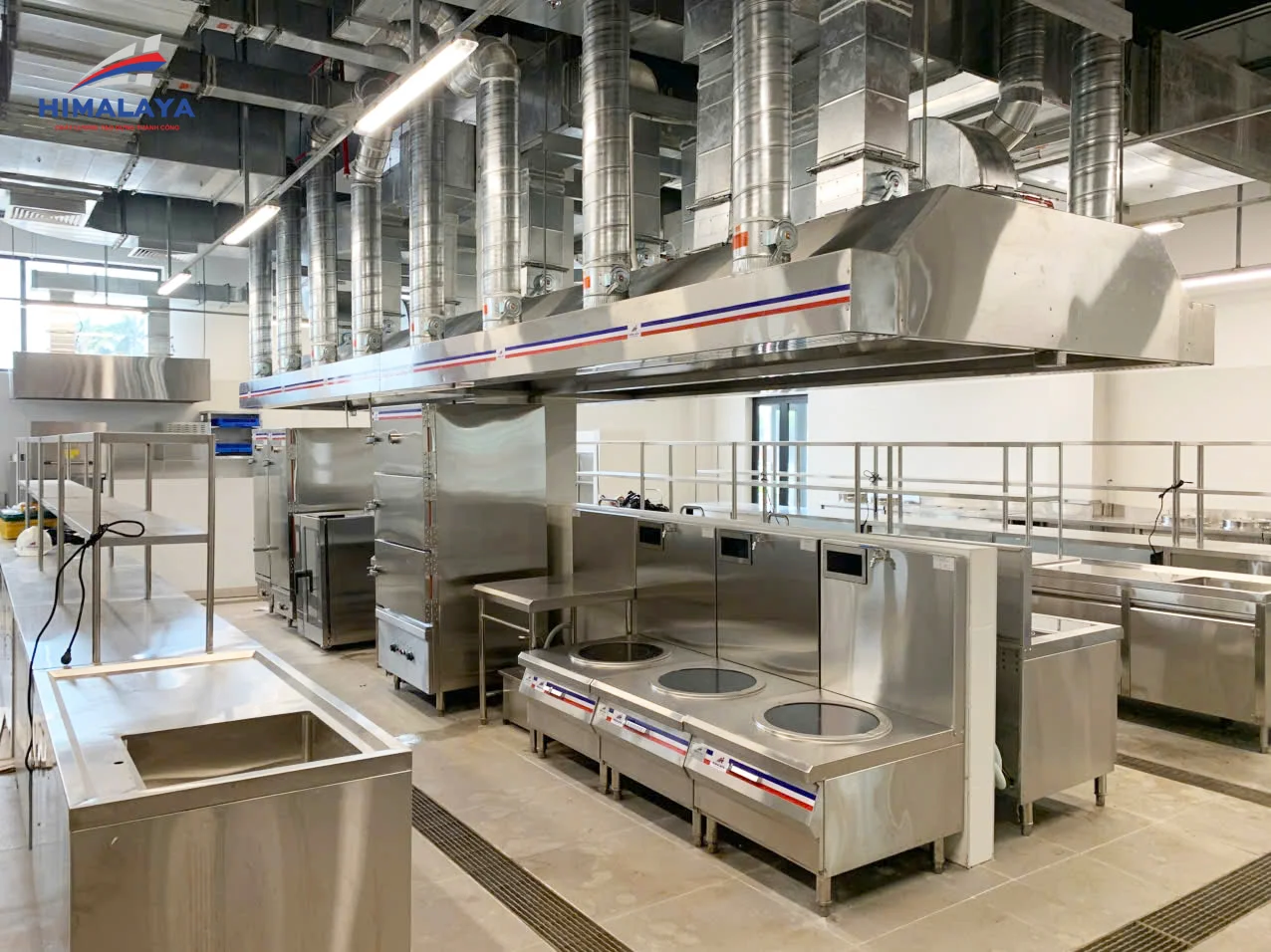 Dự án thiết kế, sản xuất và lắp đặt hệ thống bếp ăn công nghiệp cho nhà máy Hengwei tại Hải Phòng