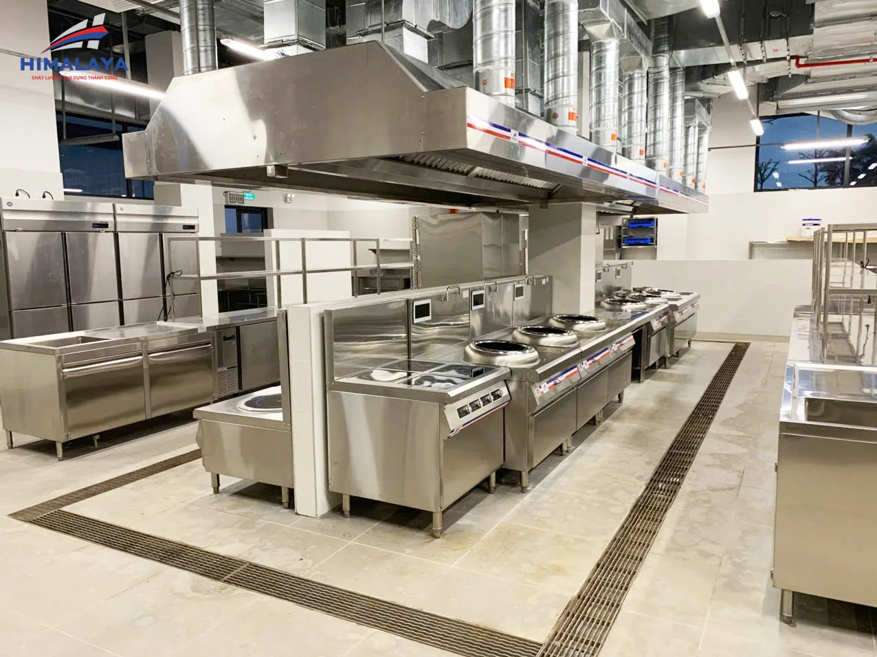 Dự án thiết kế, sản xuất và lắp đặt hệ thống bếp ăn công nghiệp cho nhà máy Hengwei tại Hải Phòng